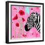 Zebra-Jennifer McCully-Framed Giclee Print