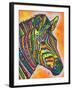 Zebra-Dean Russo-Framed Giclee Print