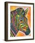 Zebra-Dean Russo-Framed Premium Giclee Print