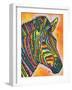 Zebra-Dean Russo-Framed Premium Giclee Print