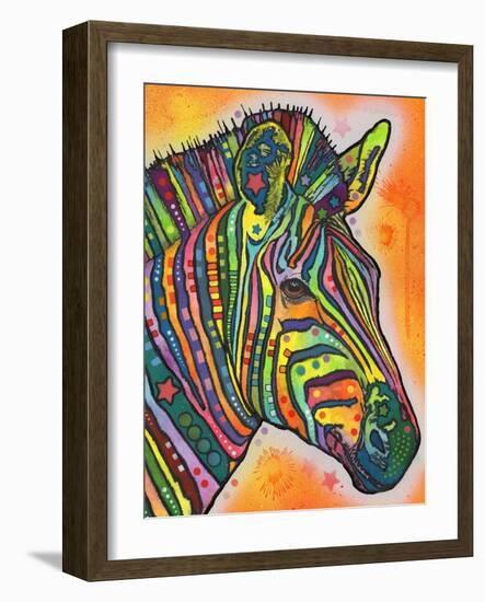 Zebra-Dean Russo-Framed Giclee Print