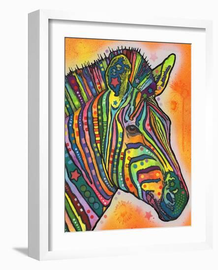 Zebra-Dean Russo-Framed Giclee Print