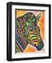 Zebra-Dean Russo-Framed Giclee Print