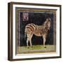 Zebra-Lisa Ven Vertloh-Framed Art Print