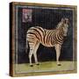 Zebra-Lisa Ven Vertloh-Stretched Canvas