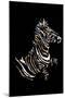 Zebra-Norma Kramer-Mounted Art Print