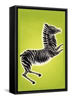 Zebra-Frank Mcintosh-Framed Stretched Canvas