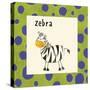 Zebra-null-Stretched Canvas