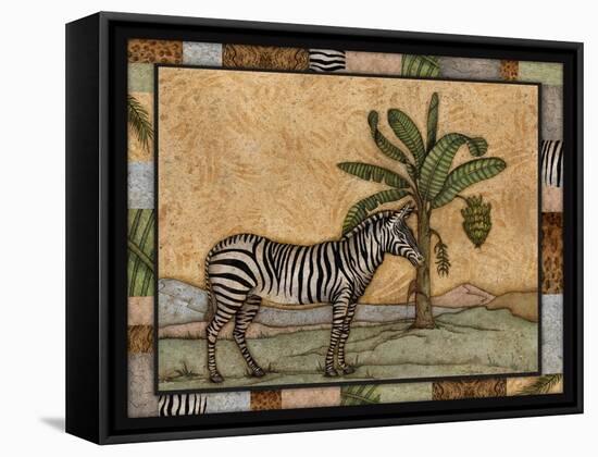 Zebra-Robin Betterley-Framed Stretched Canvas