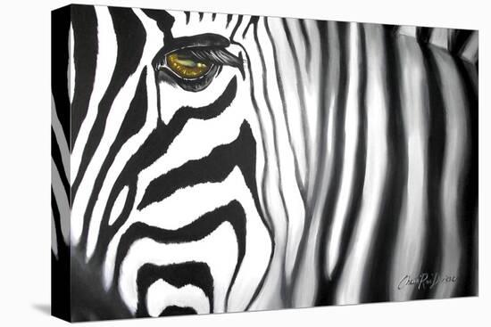 Zebra-Cherie Roe Dirksen-Stretched Canvas