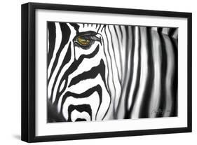 Zebra-Cherie Roe Dirksen-Framed Giclee Print