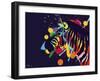 Zebra-Mark Ashkenazi-Framed Giclee Print