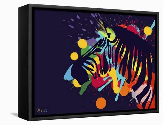 Zebra-Mark Ashkenazi-Framed Stretched Canvas