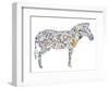 Zebra-Louise Tate-Framed Giclee Print