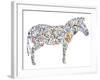 Zebra-Louise Tate-Framed Giclee Print