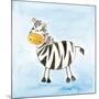 Zebra-null-Mounted Giclee Print