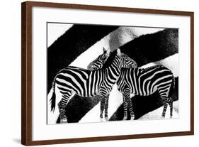 Zebra-Ata Alishahi-Framed Giclee Print