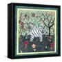 Zebra-David Sheskin-Framed Stretched Canvas