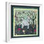 Zebra-David Sheskin-Framed Giclee Print