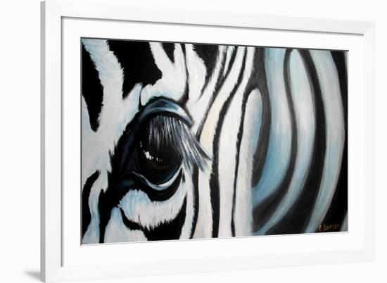 Zebra-Cherie Roe Dirksen-Framed Giclee Print