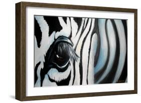 Zebra-Cherie Roe Dirksen-Framed Giclee Print