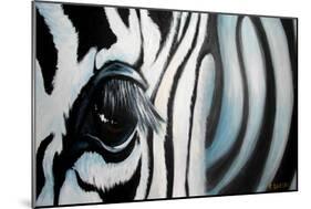 Zebra-Cherie Roe Dirksen-Mounted Giclee Print