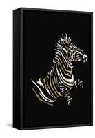 Zebra-Norma Kramer-Framed Stretched Canvas