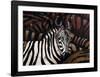 Zebras-Marianne Julie Jegou-Framed Art Print