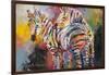 Zebras-Richard Wallich-Framed Giclee Print