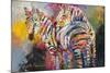 Zebras-Richard Wallich-Mounted Giclee Print