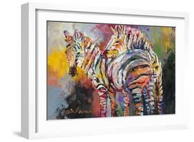 Zebras-Richard Wallich-Framed Giclee Print