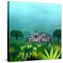 Zebras-null-Stretched Canvas