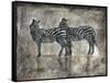 Zebras-Marta Wiley-Framed Stretched Canvas