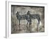 Zebras-Marta Wiley-Framed Art Print