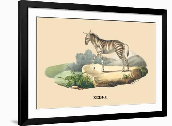 Zebre-E.f. Noel-Framed Premium Giclee Print