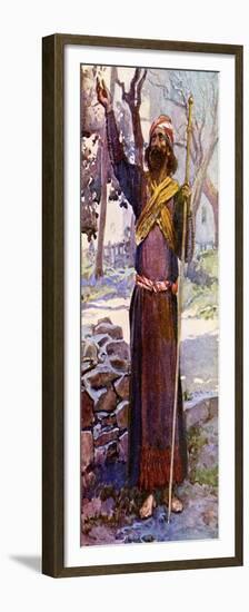 Zechariah by J James Tissot - Bible-James Jacques Joseph Tissot-Framed Premium Giclee Print