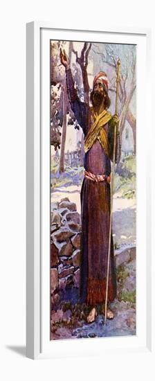 Zechariah by J James Tissot - Bible-James Jacques Joseph Tissot-Framed Premium Giclee Print