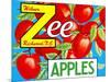 Zee Apples-null-Mounted Art Print