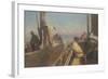 Zeeland Fishermen-Charles Mertens-Framed Giclee Print