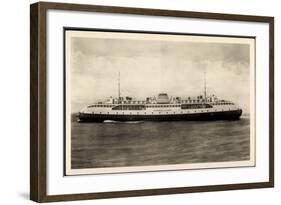 Zeeland Steamship Co., Dampfschiff Koningin Juliana-null-Framed Photographic Print