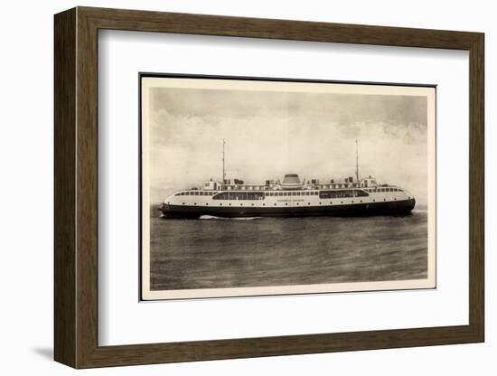 Zeeland Steamship Co., Dampfschiff Koningin Juliana-null-Framed Photographic Print