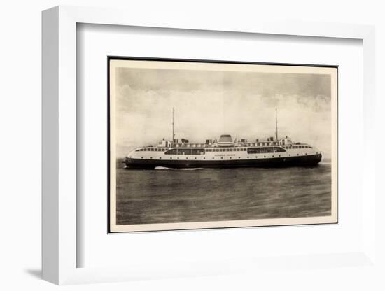 Zeeland Steamship Co., Dampfschiff Koningin Juliana-null-Framed Photographic Print