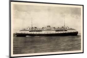 Zeeland Steamship Co., Dampfschiff Koningin Juliana-null-Mounted Photographic Print