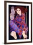 Zeinab Chasing the Devil (Part 2), 1992-Laila Shawa-Framed Giclee Print