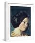 Zelie Courbet (The Artist's Sister)-Gustave Courbet-Framed Art Print