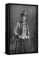 Zelie De Lussan (1861-194), American Mezzo-Soprano, 1893-W&d Downey-Framed Stretched Canvas