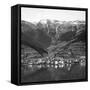 Zell Am See and Mount Schmittenhöhe, Salzburg, Austria, C1900s-Wurthle & Sons-Framed Stretched Canvas