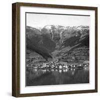 Zell Am See and Mount Schmittenhöhe, Salzburg, Austria, C1900s-Wurthle & Sons-Framed Photographic Print