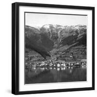 Zell Am See and Mount Schmittenhöhe, Salzburg, Austria, C1900s-Wurthle & Sons-Framed Photographic Print