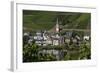 Zell Church on River Mosel, Zell, Rhineland-Palatinate, Germany, Europe-Charles Bowman-Framed Photographic Print